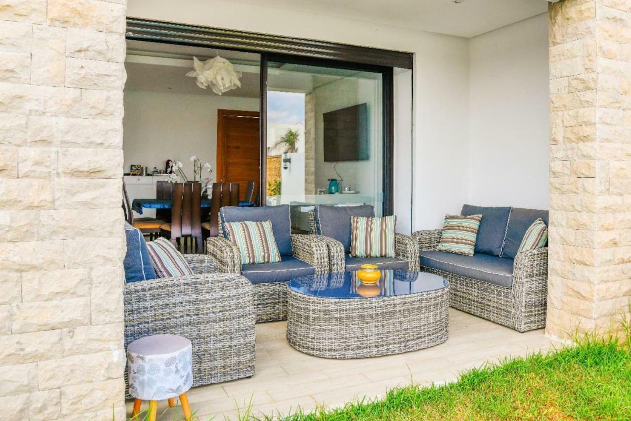 Superbe Villa Avec Piscine Plages Des Nations Rabat Eksteriør billede