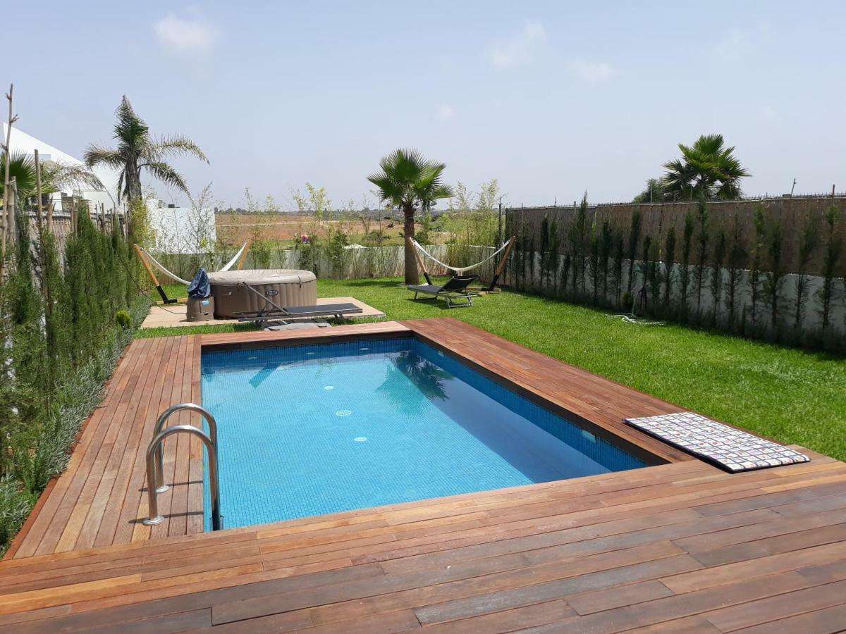 Superbe Villa Avec Piscine Plages Des Nations Rabat Eksteriør billede